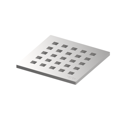 "Tece drainpoint S Designrost "quadratum" Edelstahl 100 x 100, 3665006 3665006" Image