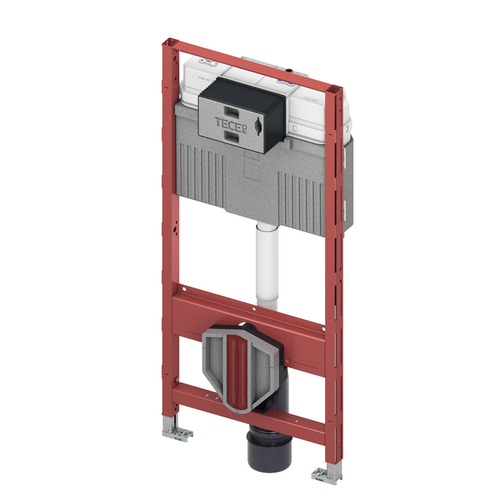 Tece profil WC-Modul mit Uni-Spülkasten mit Hygienespülung Kalt, Bauhöhe 1120 mm, 9300103 9300103