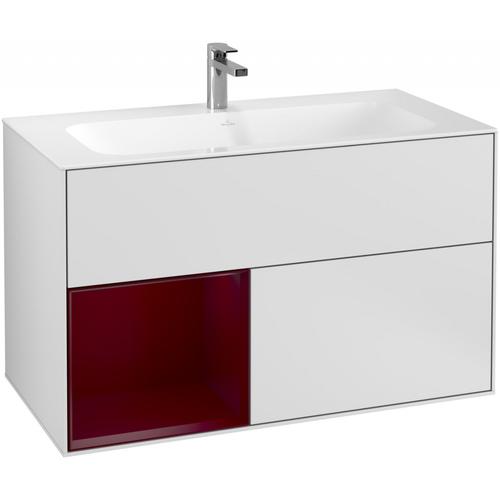 Villeroy & Boch Waschtischunterschrank Finion F03 996x591x498mm mit Regalelement , F030HBMT F030HBMT