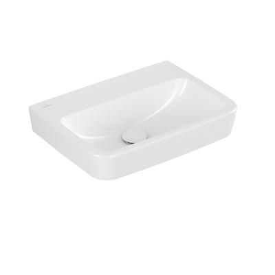 Villeroy & Boch O.novo Handwaschbecken, 500 x 370 x 160 mm, Weiß Alpin AntiBac CeramicPlus, ohne Übe 434453T2 Image