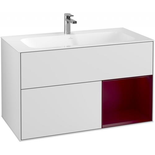 Villeroy & Boch Waschtischunterschrank Finion F04 996x591x498mm mit Regalelement , F040HBMT F040HBMT