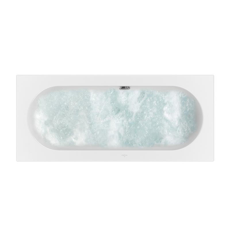 Villeroy & Boch Loop & Friends rechteckige Badewanne, mit Whirlpoolsystem Special Combipool Active ( UAP170LOF2A2V01 Image