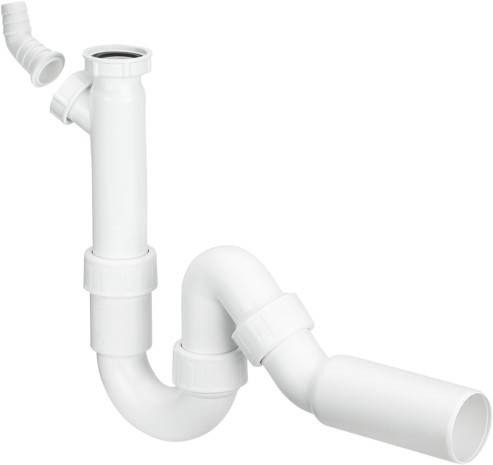 Viega Röhrengeruchverschluss 7985.30 in G1 1/4 x 40mm Kunststoff weiss 114596 Image