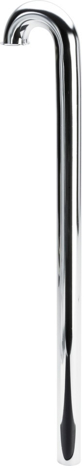 Viega Bodenrohr 180 Grad 5611.1-147, in 38x680mm Messing verchromt 130978 Image