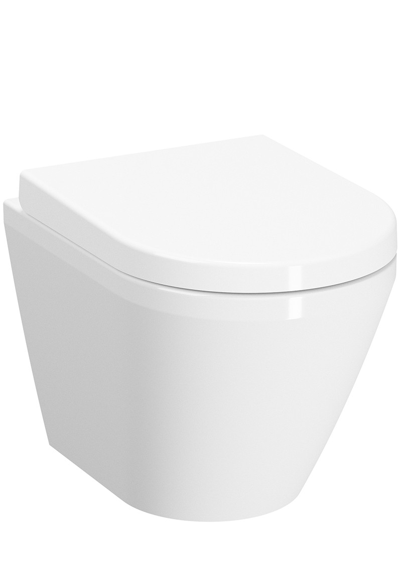 Vitra Integra Wand-WC VitrAflush 2.0 Compact Weiß, 7040B403-0075 7040B403-0075 Image