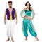 Paare Aladdin und die Wunderlampe Prinz Aladdin Prinzessin Jasmin Cosplay Kostüm Outfits Herren Damen Film Cosplay Party Cosplay Halloween Karneval Maskerade