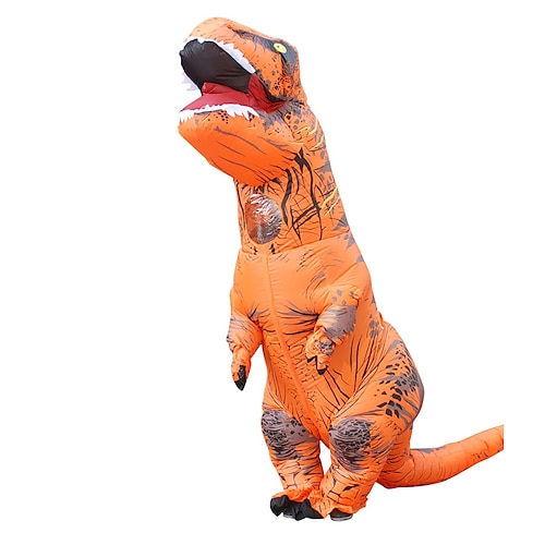 Dinosaurier Halloween Partykostüm Aufblasbare Kostüme Karnevalskostüm Lustiges Kostüm Kinder Erwachsene Herren Damen Jungen Halloween Maskerade Leistung Party Halloween Einfache Halloween-Kostüme