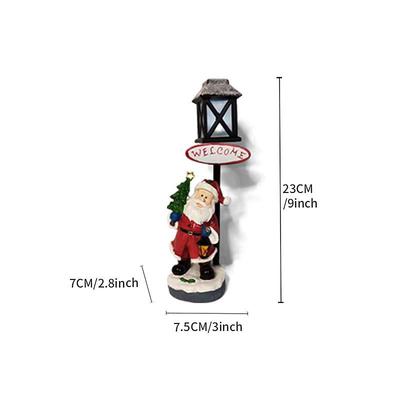 Christmas Gifts Resin Christmas Snowman Night Light Decoration Christmas Gifts Crafts