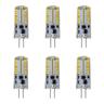 6pcs G4 LED Bi-pin Lights 480Lumens 5W 64LED Beads SMD 3014 12 V