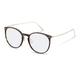Rodenstock PANTOS Azetat Brillen in Dark Havana, Gold für Damen, Brille mit Sehstärke, optional mit Sonnenbrillen tönung oder Blaulichtfilter (Modell R7135)