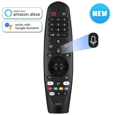Ersatz fernbedienung kompatibel mit LG Smart TV Voice Magic Remote mit Voice Pointer-Funktion für LG TVs UHD Oled Qned