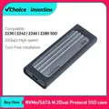 Custodia SSD UnionSine 20Gbps 10Gbps M.2 PCIE Doppio protocollo Adattatore SSD da M.2 a USB tipo C 3.1 per SSD NVME NGFF SATA