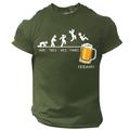 Oktoberfest T-shirt des hommes Cheers T-shirt drôle Tee à manches courtes T-shirt impression 3D col rond cool fête noir bleu vert été printemps vêtements