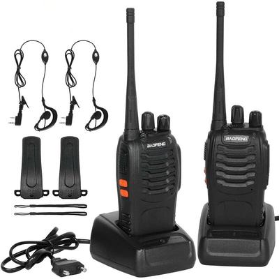 Walkie Talkie 16 Kanäle – CTCSS/DCSTalkie Walkie wiederaufladbare 1500 mAh Funkgeräte, Reichweite