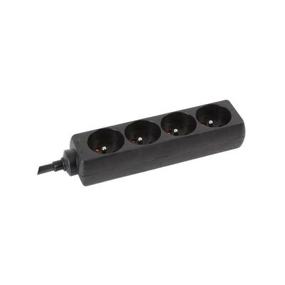 Hq Power - 4-FACH-STECKDOSENLEISTE mit schrumpfschlauch - 3G2.5 - 5 m - stecker-typ e Image