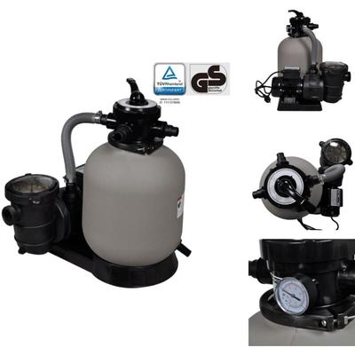 Vidaxl - Pool- & Whirlpool-Filter - Living Sandfilterpumpe 600 w 17.000 L/h Image