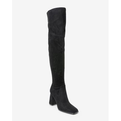 Marc Fisher - Black - Over the Knee Square Toe Boot - 8.5