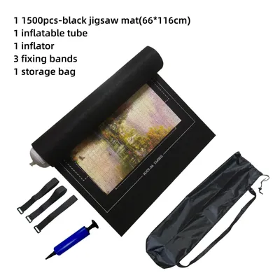 MaxRenard Jigsaw Puzzle Mat Roll Up Puzzles Board for Up to 1500, 1000, 500 Pieces Large Portable
