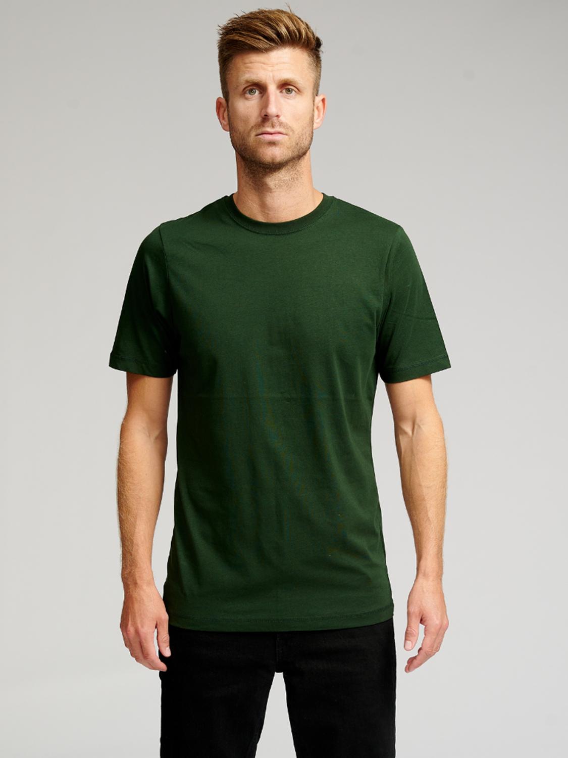 Bio-Basic-T-Shirt - Dunkelgrün Image