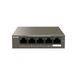 Tenda - TEF1105P-4-63W - desktop switch 5 porte con 4 porte poe - 10/100 mbps - chassis metallo