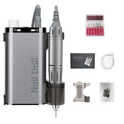 35000RPM Rechargeable USB Professional Electric Nail Drillfor ExfoliatingRemove GelPolish Manicure Salon