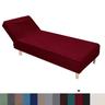 Armless Lounge Chaise Slipcover,Stretch Chaise Chair Covers for Living Room Chaise Slipcover Armless Chaise Lounge Indoor Slipcover for Bedroom Chaise Soft Jacquard Fabric Machine Washable