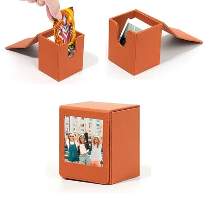 Square Film Frame Photo Storage Box For Fujifilm Instant Film Cameras Instax SQ40 SQ10 Square Link Printer PVC Picture Display