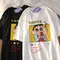 Crayo.n Shin Chan Sees His Beloved Woman Tee Clothing Cotton Fitting T Shirt Anime Shoulder Drop