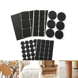 Protecteurs de pieds de Table, coussinets de jambes anti-rayures, coussinets de pieds de chaise antidérapants en caoutchouc, autocollants silencieux, accessoires de meubles