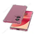 Custodia anticaduta per Motorola Edge 50 Fusion 5G Global 2024 6.7 "Silicone morbido TPU Cover posteriore antiurto originale ON 50 Fusion