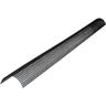 Inefa - Grille anti-feuilles pour gouttières, pvc noir - 10x 83mm, 2m - 10 pièces