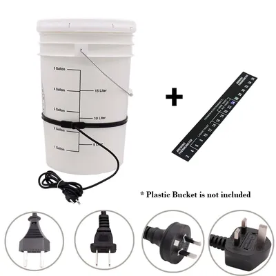 Homebrew Brew Belt Fermentation Heating Belt for Beer Wine Spirits 25Watt Plastic Fermenter Bucket