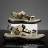Sommer Männer Sandalen Aus Echtem Leder Herren Casual Schuhe Outdoor Männer Leder Sandalen für Männer Strand Schuhe Römischen herren Schuhe