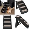 Escaliers pliables pour chiens Noir 62x40x49,5 cm - escalier pour chien - escaliers pour chien