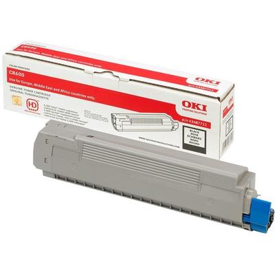 Original OKI 43487712 Toner Schwarz