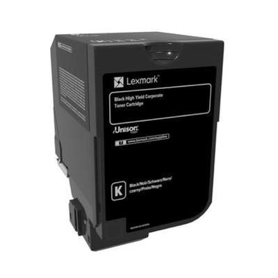Original Lexmark 84C2HKE Toner Schwarz Image