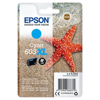 Original Epson C13T03A24010 / 603XL Druckerpatrone Cyan