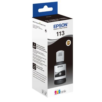 Original Epson C13T06B140 / 113 Tintentank Schwarz