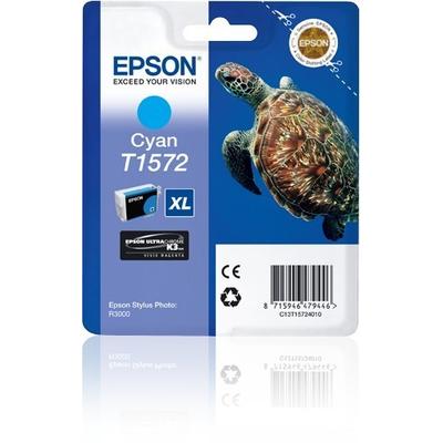 Original Epson C13T15724010 / T1572 Druckerpatrone Cyan