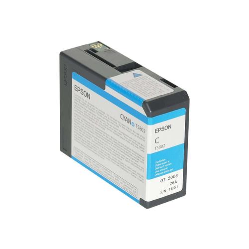 Original Epson C13T580200 / T5802 Druckerpatrone Cyan