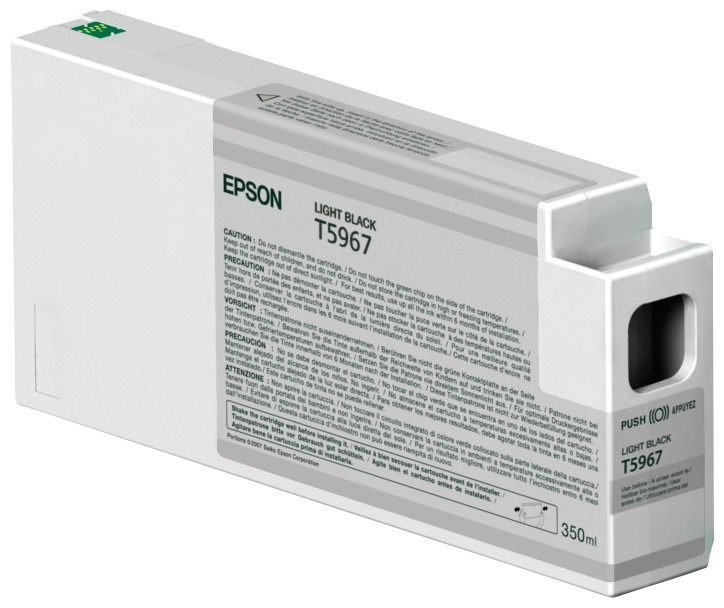Original Epson C13T596700 / T5967 Druckerpatrone Schwarz Hell