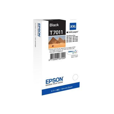 Original Epson C13T70114010 / T7011 Druckerpatrone Schwarz