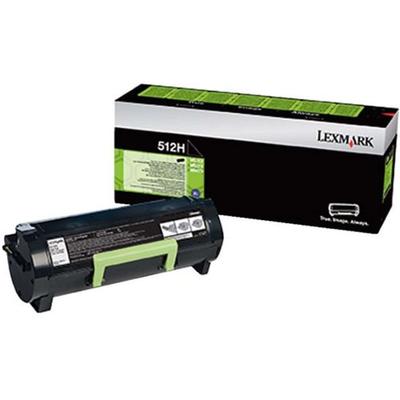 Original Lexmark 51F2H00 / 512HE Toner Schwarz