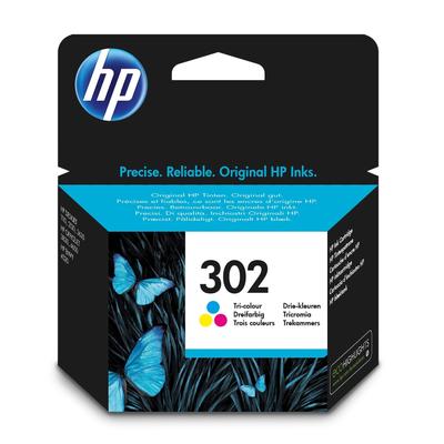 Original HP F6U65AE / 302 Druckerpatrone Color (Cyan,Magenta,Gelb)