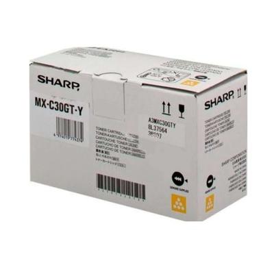 Original Sharp MXC30GTY Toner Gelb