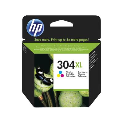 Original HP N9K07AE / 304XL Druckerpatrone Color (Cyan,Magenta,Gelb) Image