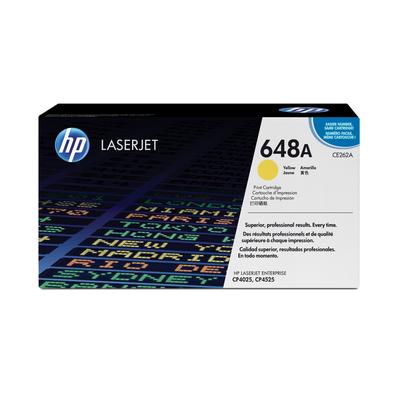 Original HP CE262A / 648A Toner Gelb