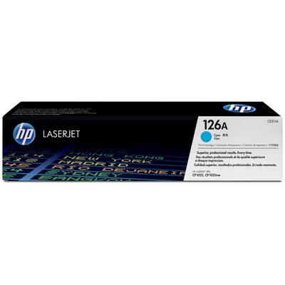 Original HP CE311A / 126A Toner Cyan