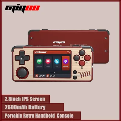 MIYOO MINI A30 Portable Retro Handheld Game Kids Gift 2.8” IPS HD Screen WIFI Open Source Linux