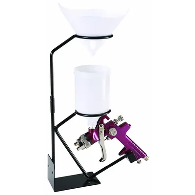 Car Paint Sprayer Stand Bracket Paper Funnel Rack Storage Rack Steel Spray Gun Accessories Spray Gun